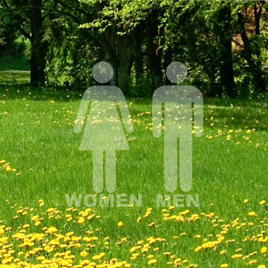 Washroom Symbols Women Men