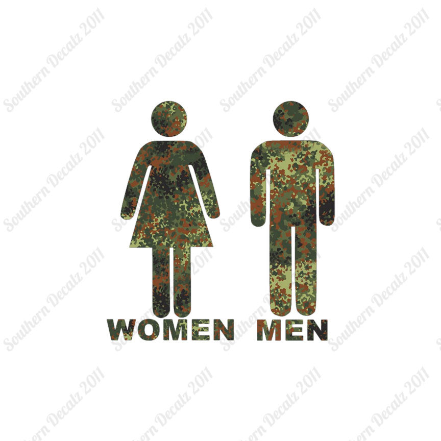 Washroom Symbols Women Men