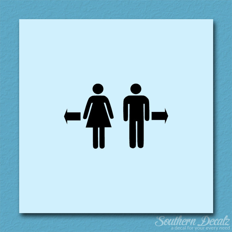 Washroom Symbol Men Women