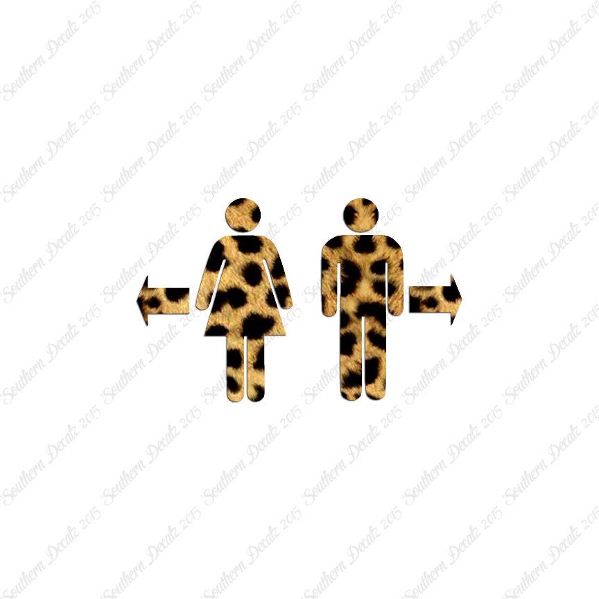 Washroom Symbol Men Women