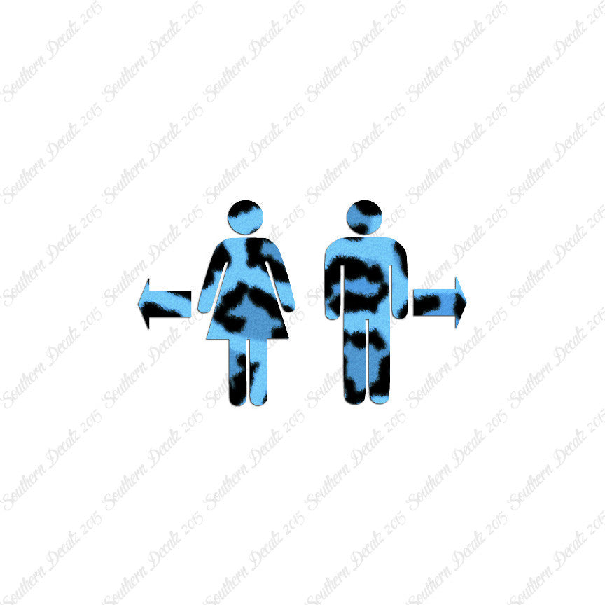 Washroom Symbol Men Women