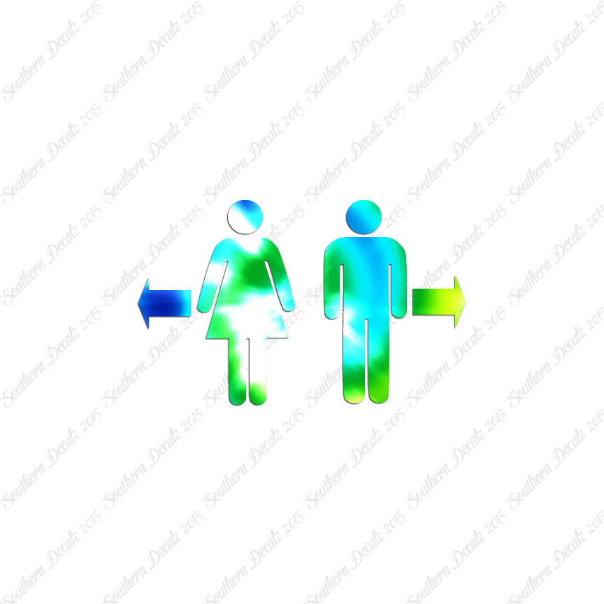 Washroom Symbol Men Women