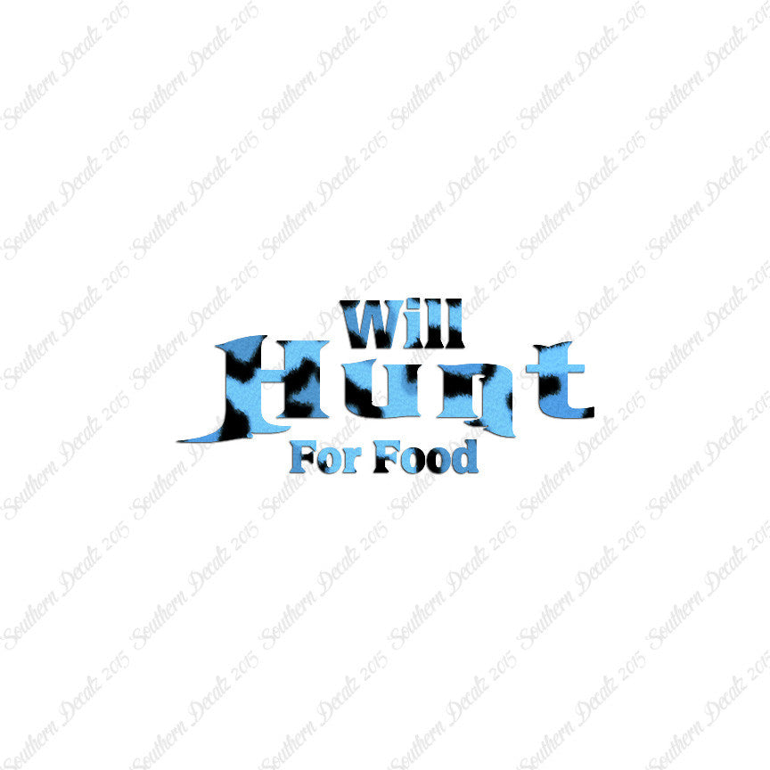 Will Hunt For Food Hunting