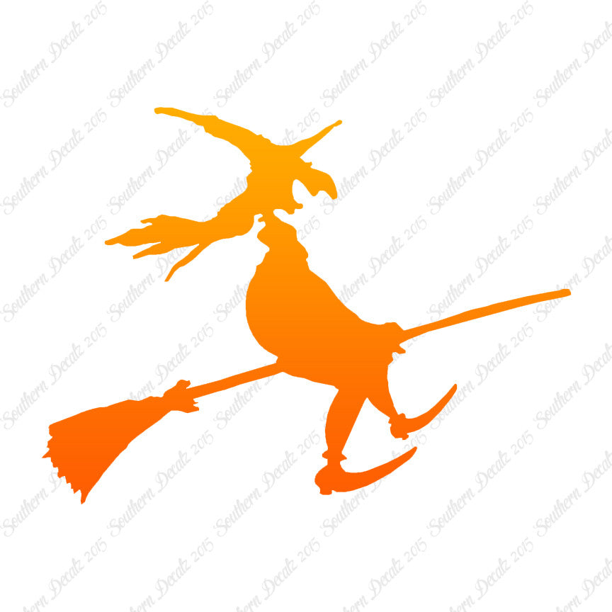 Flying Witch Broomstick
