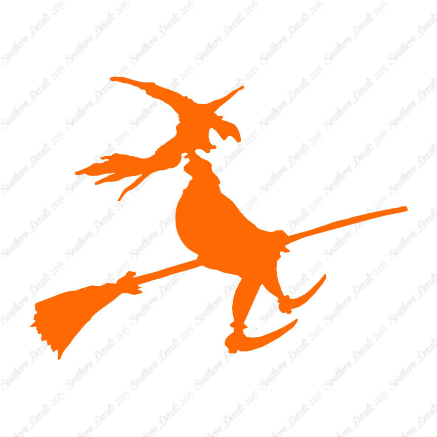 Flying Witch Broomstick