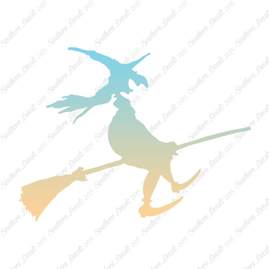 Flying Witch Broomstick