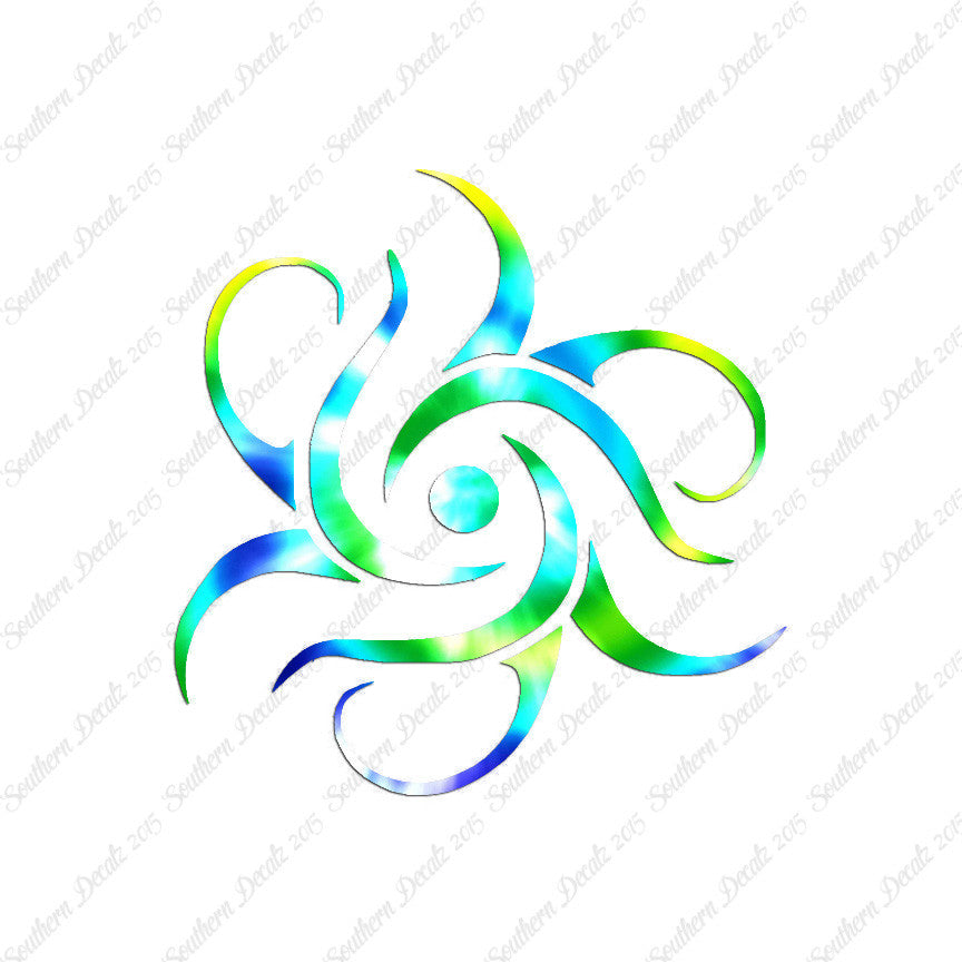 Tribal Swirl Art Design