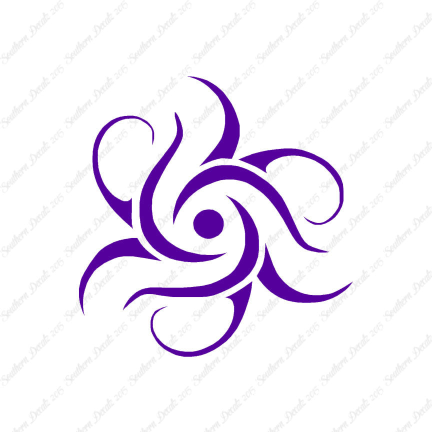 Tribal Swirl Art Design