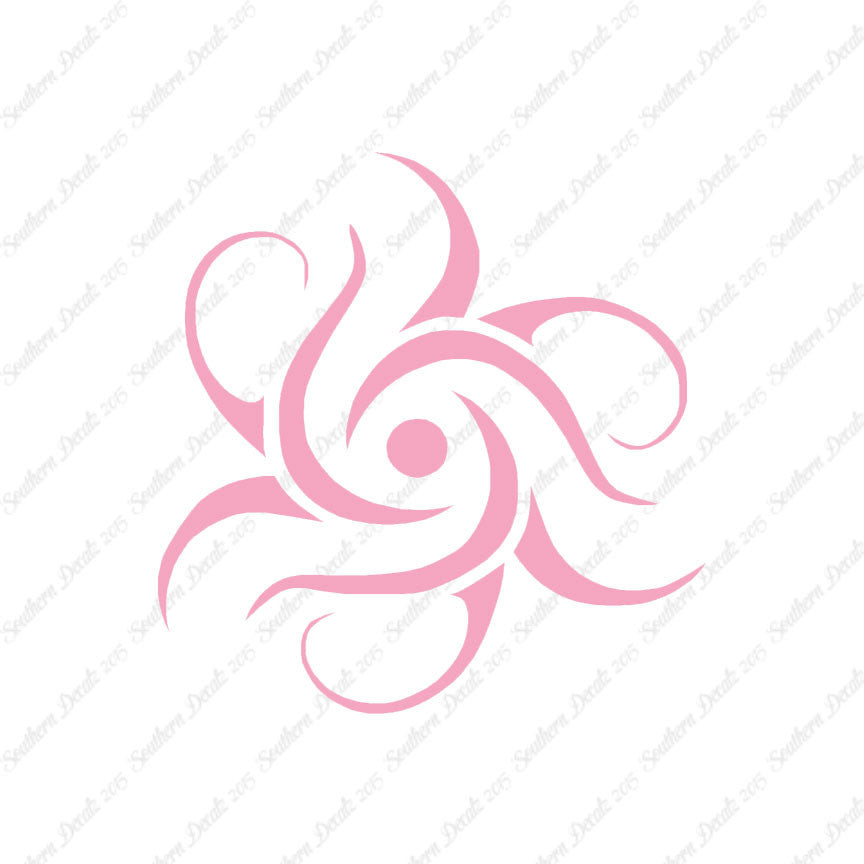 Tribal Swirl Art Design