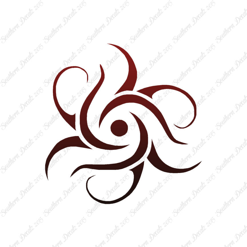 Tribal Swirl Art Design