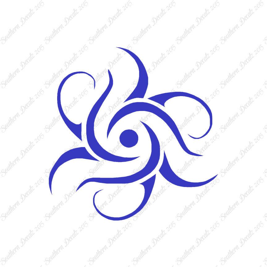 Tribal Swirl Art Design