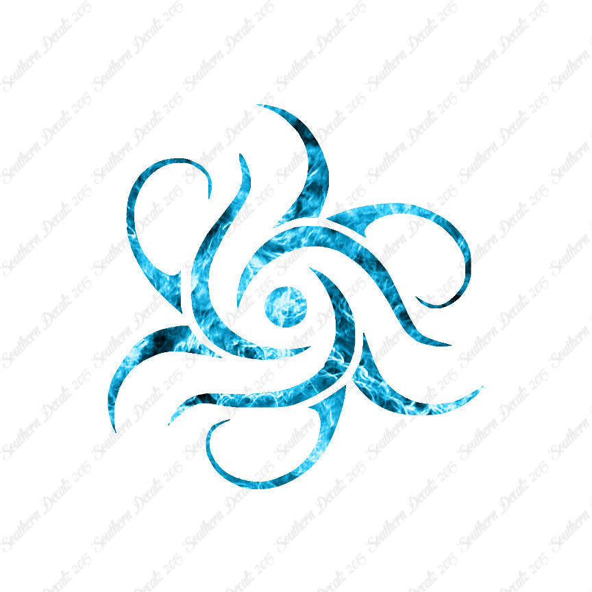 Tribal Swirl Art Design