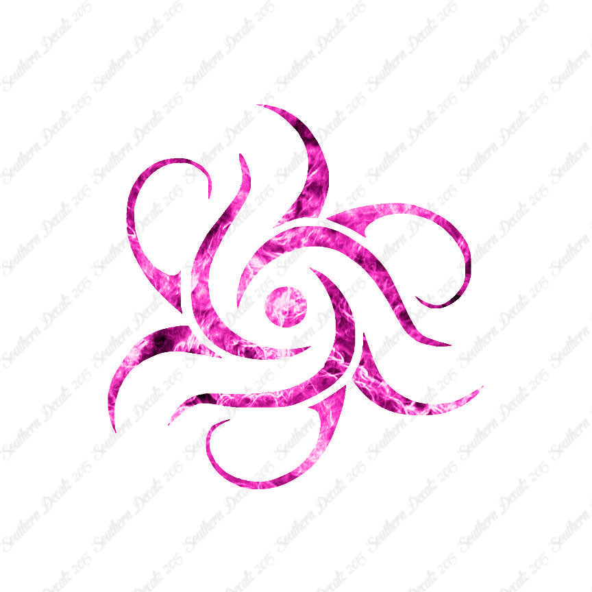 Tribal Swirl Art Design