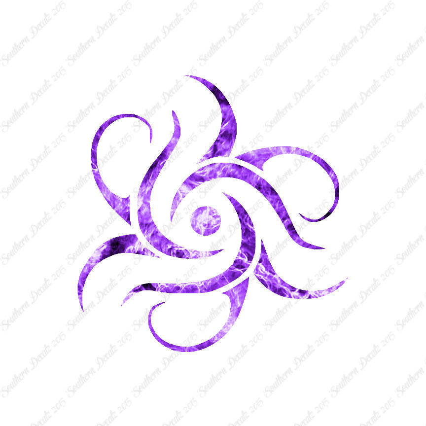 Tribal Swirl Art Design