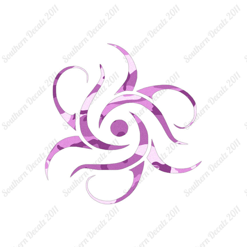 Tribal Swirl Art Design