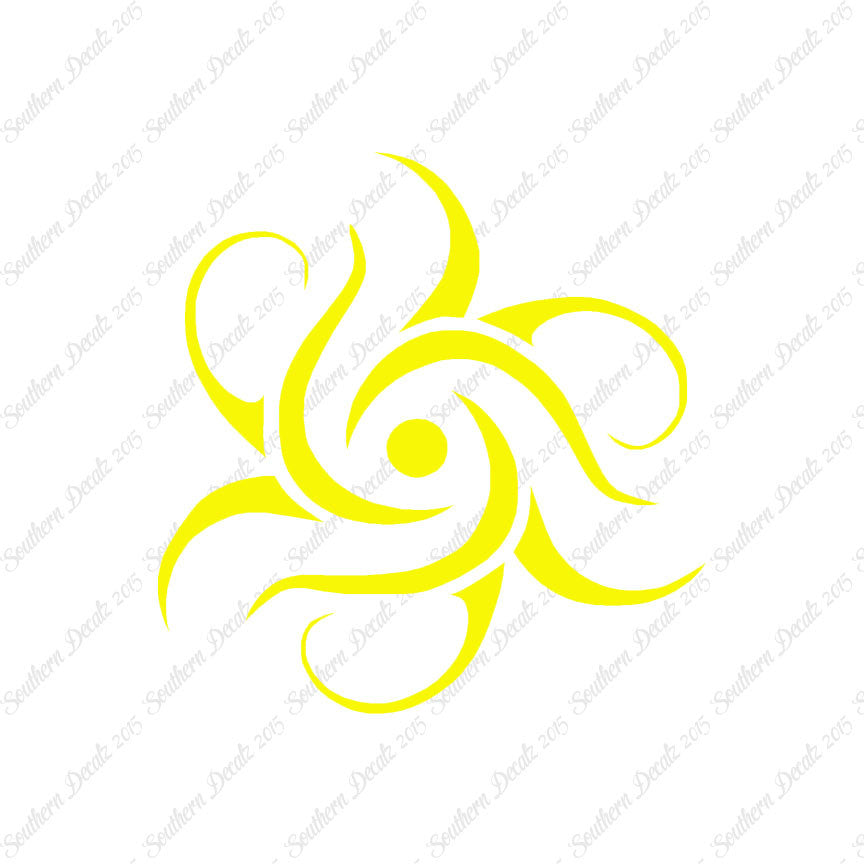 Tribal Swirl Art Design