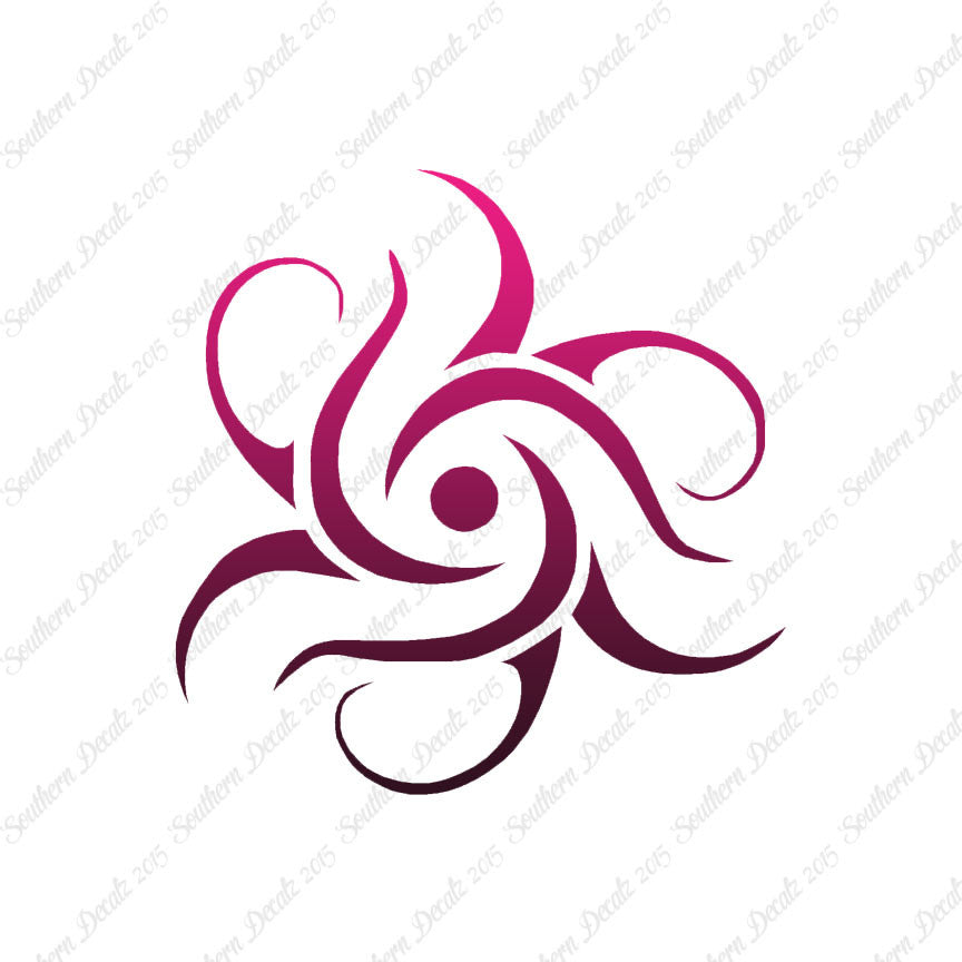 Tribal Swirl Art Design