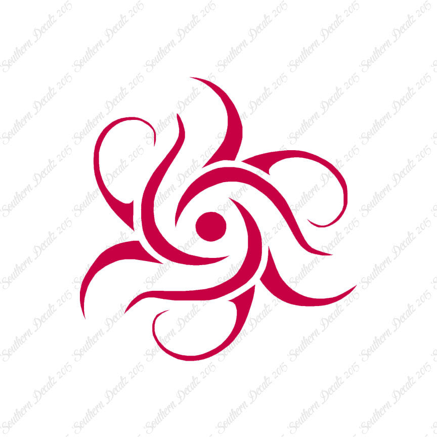 Tribal Swirl Art Design