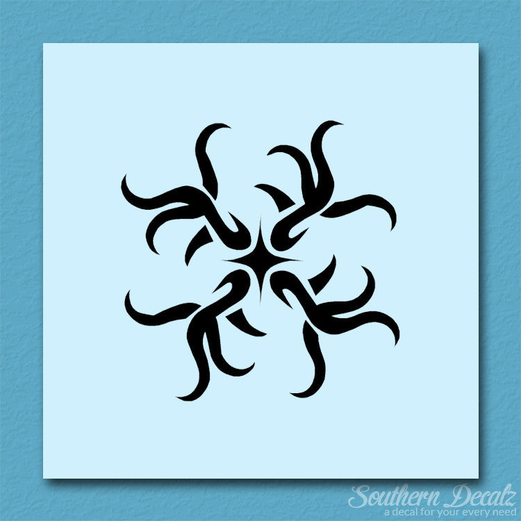 Tribal Art Flourish Design