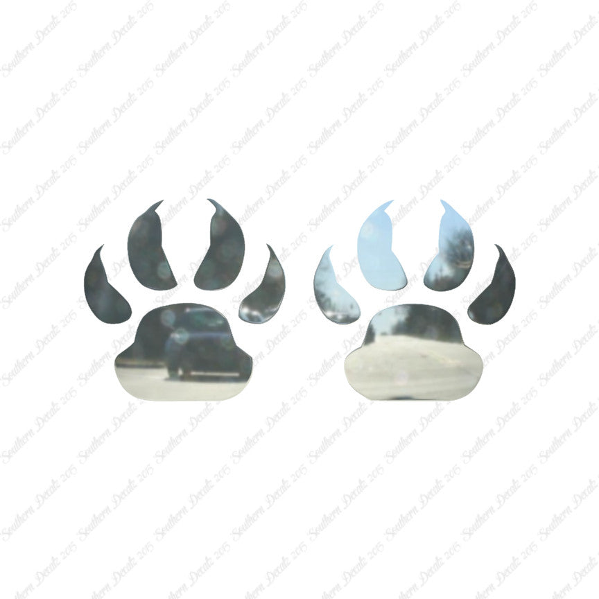 Wolf Dog Paw Prints