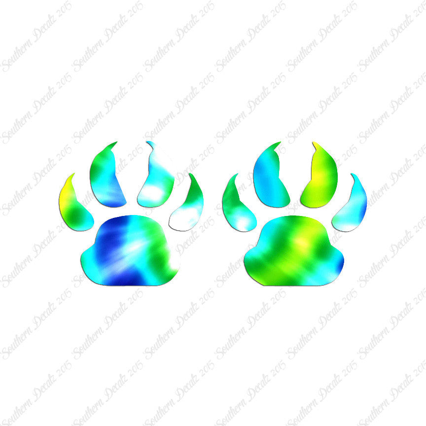 Wolf Dog Paw Prints