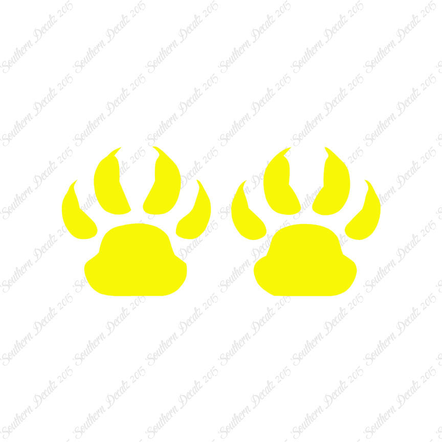 Wolf Dog Paw Prints