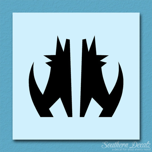 Pair Of Howling Wolves