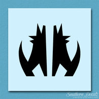 Pair Of Howling Wolves