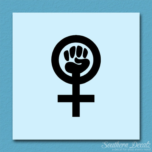 Woman Power Feminist Girl