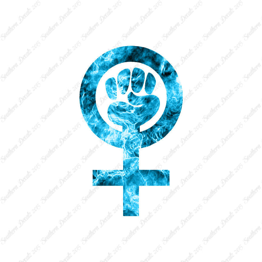 Woman Power Feminist Girl