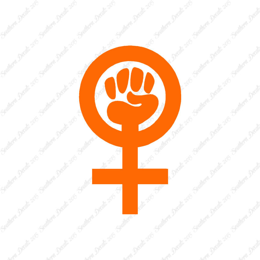 Woman Power Feminist Girl