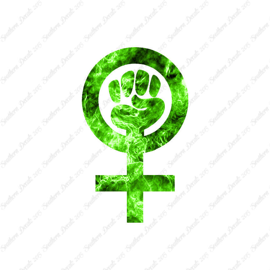 Woman Power Feminist Girl