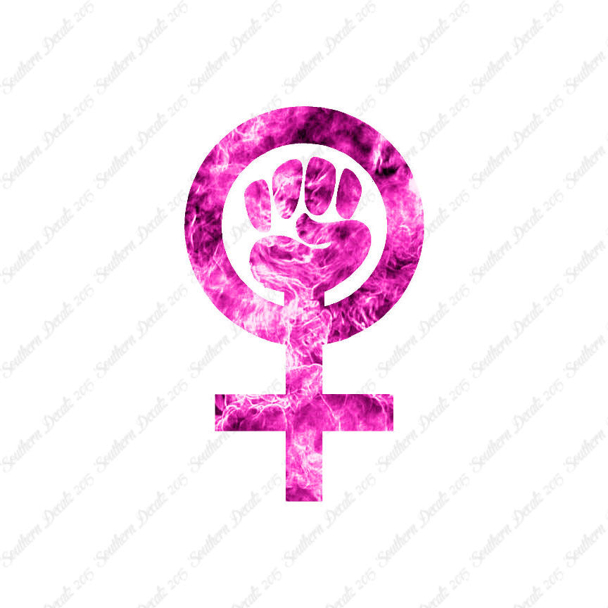 Woman Power Feminist Girl
