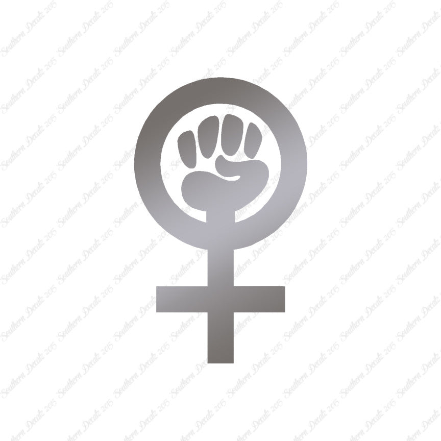 Woman Power Feminist Girl
