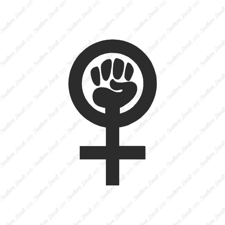 Woman Power Feminist Girl