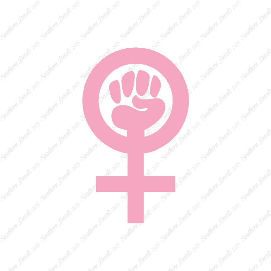 Woman Power Feminist Girl