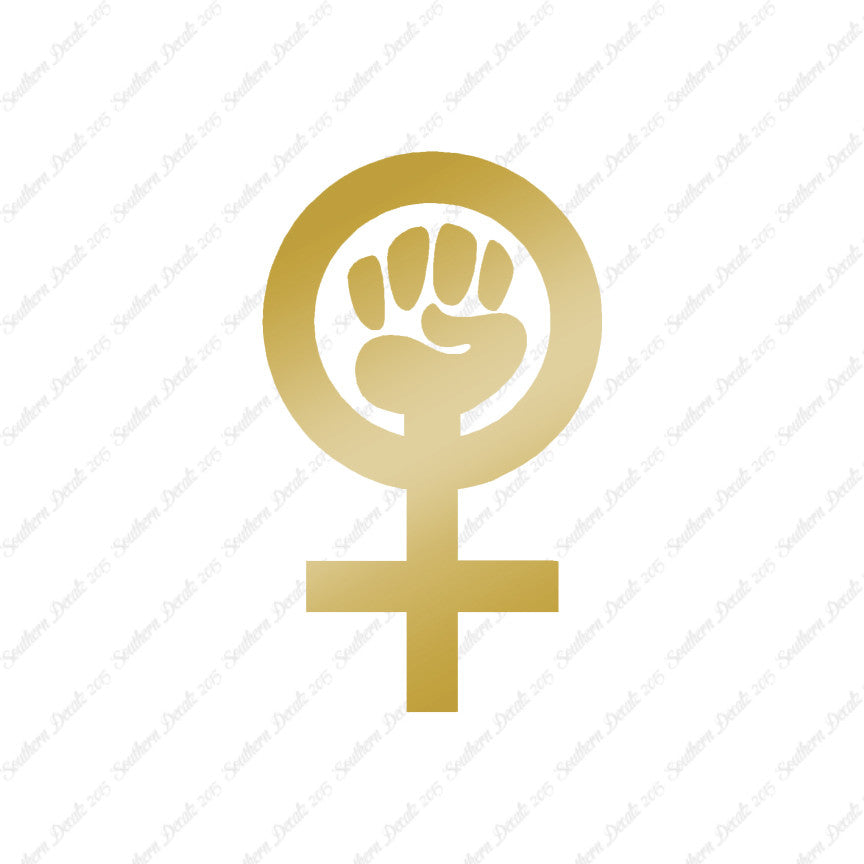Woman Power Feminist Girl