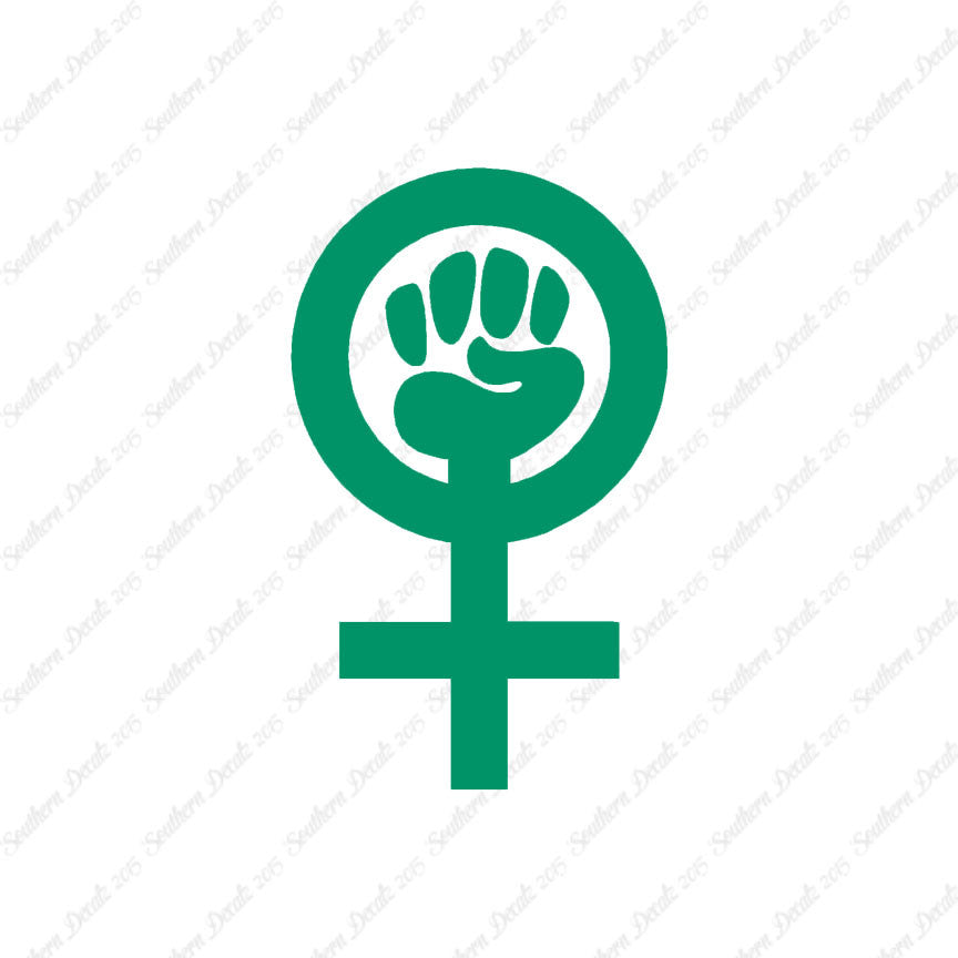 Woman Power Feminist Girl