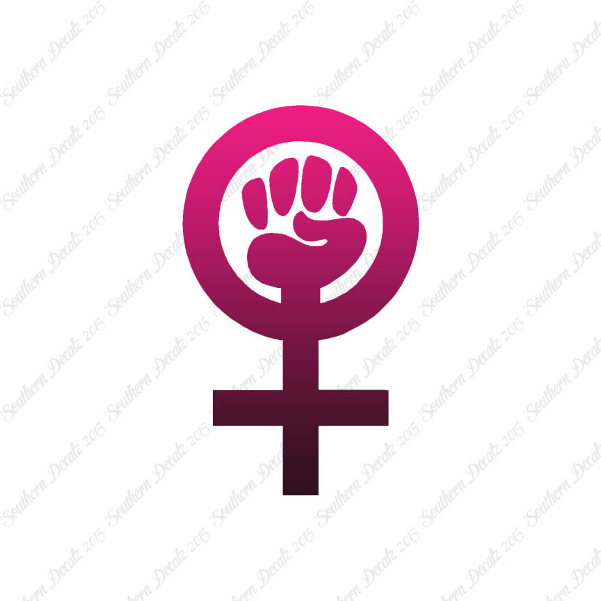 Woman Power Feminist Girl