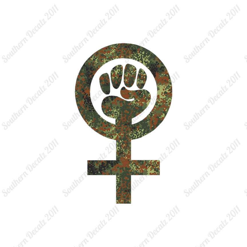 Woman Power Feminist Girl
