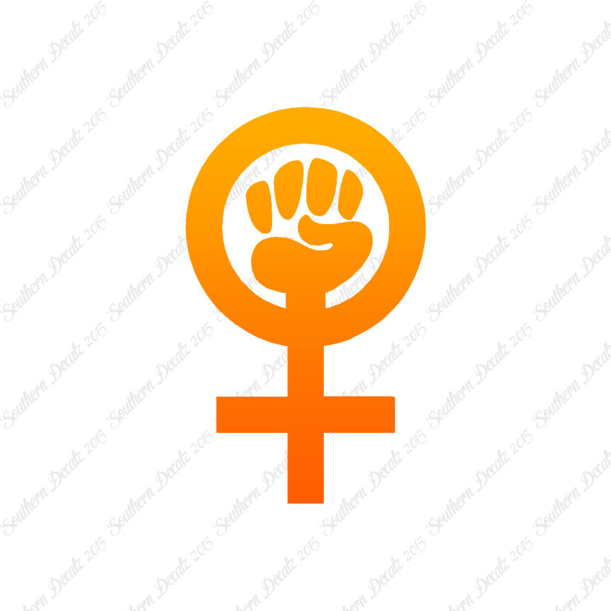 Woman Power Feminist Girl