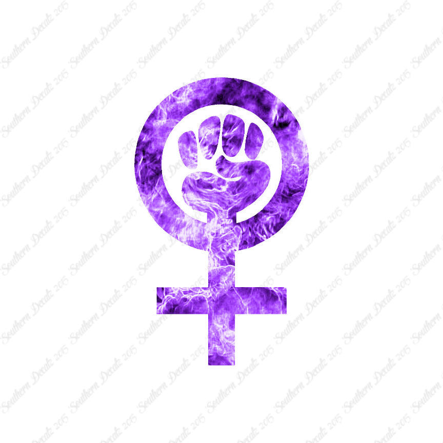 Woman Power Feminist Girl
