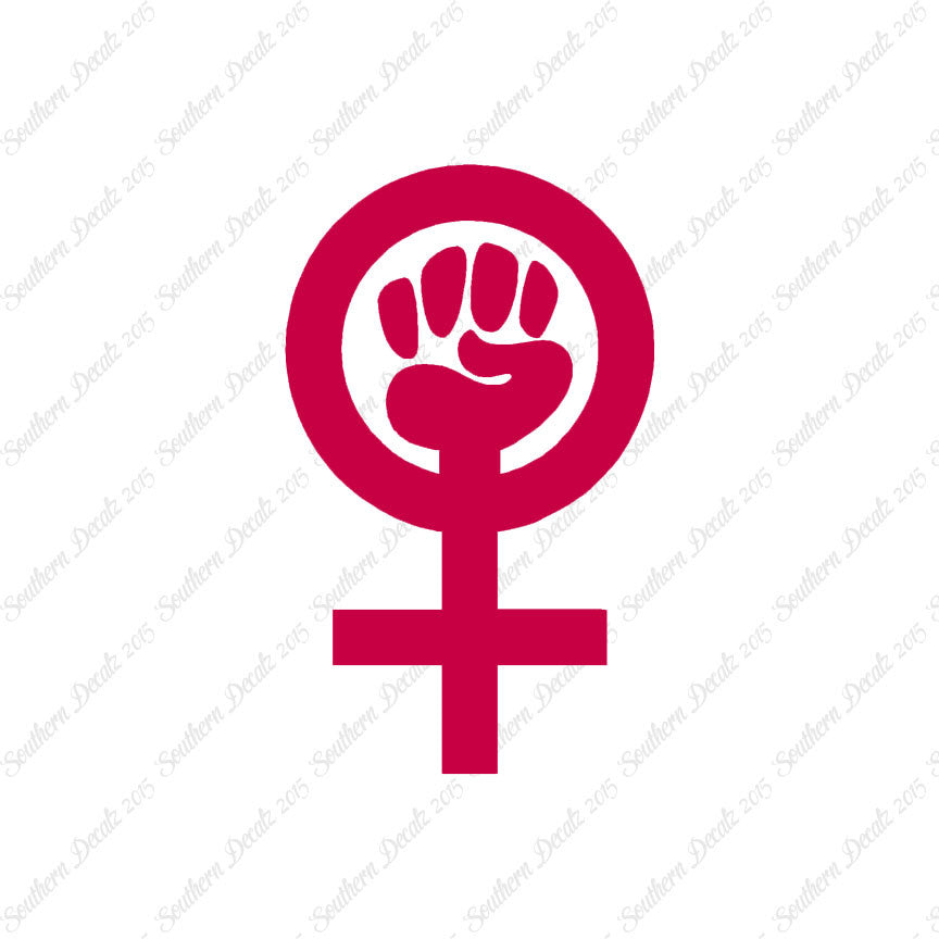 Woman Power Feminist Girl