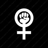 Woman Power Feminist Girl