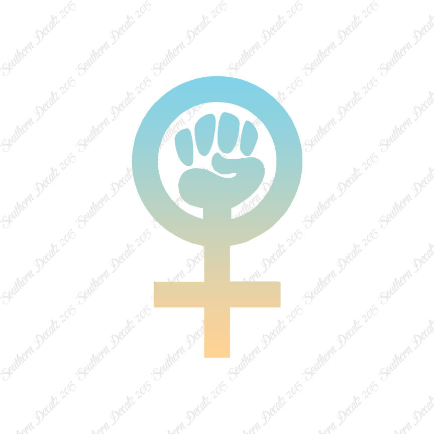 Woman Power Feminist Girl