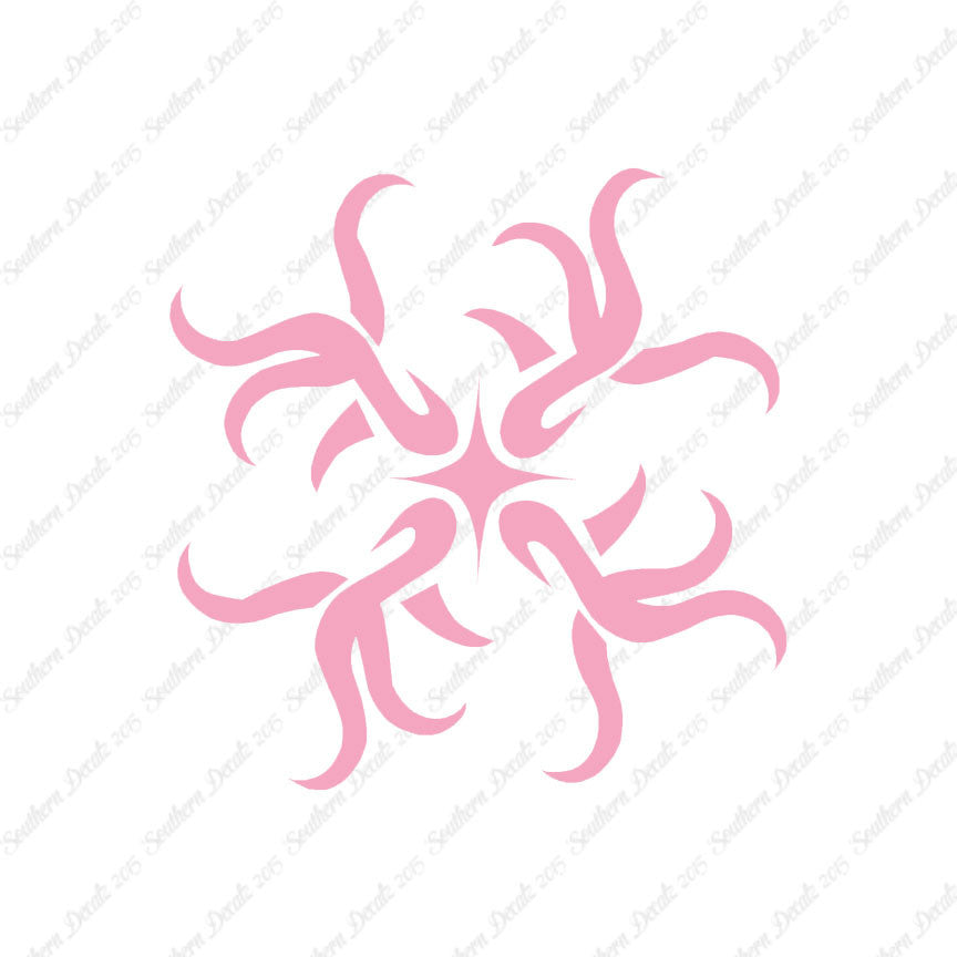 Tribal Art Flourish Design
