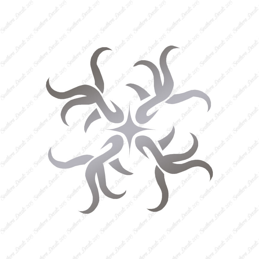 Tribal Art Flourish Design
