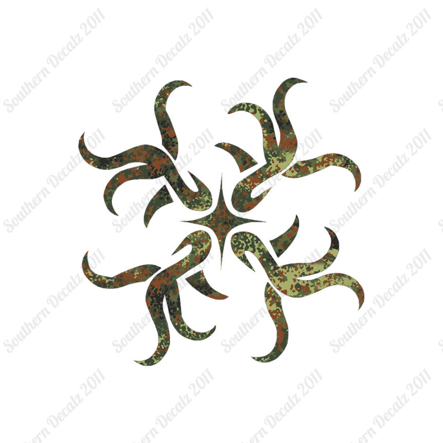 Tribal Art Flourish Design