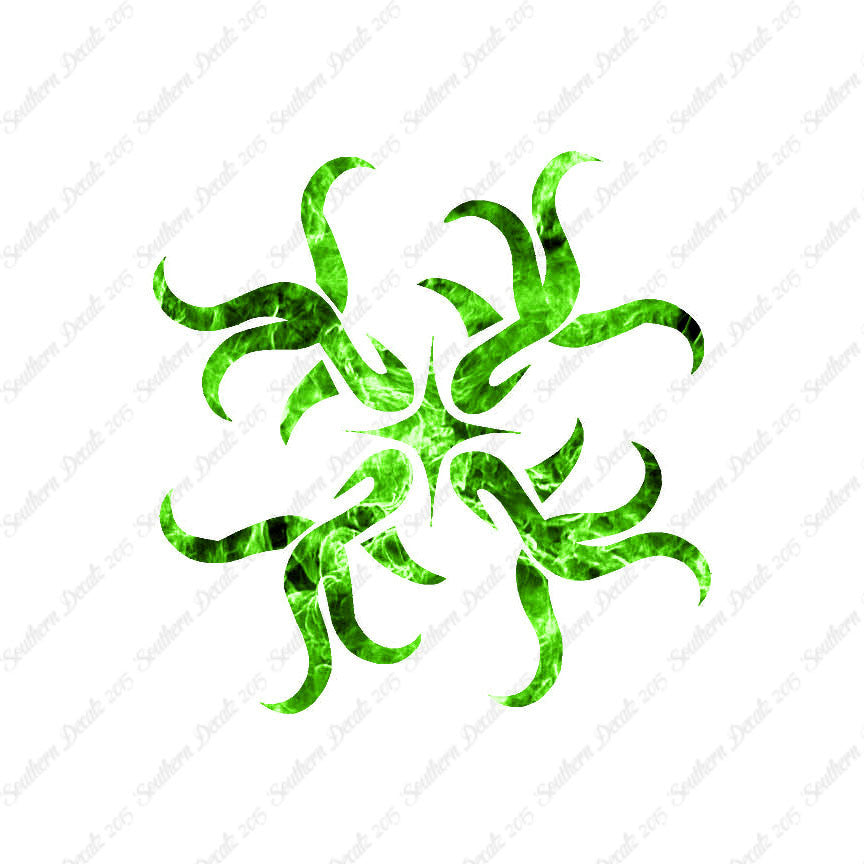 Tribal Art Flourish Design