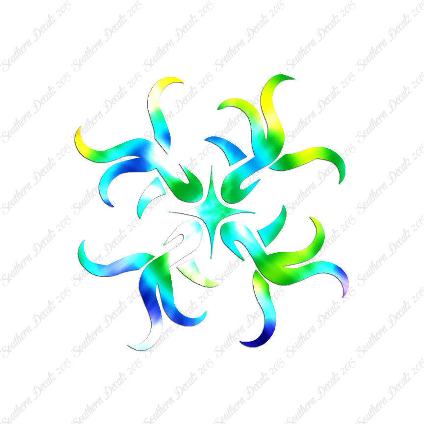 Tribal Art Flourish Design